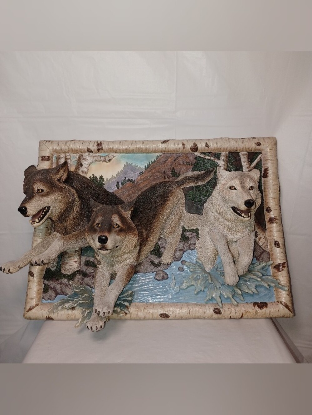 The Bradford Exchange The Force Of Nature Living Print 3D Wall Sculpture Art